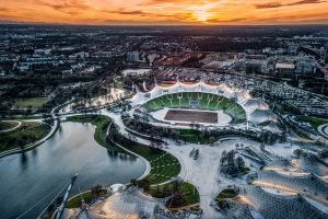 aerial-view-of-stadium by .