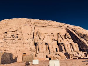 landscape-photography-of-pharaoh-statues by .